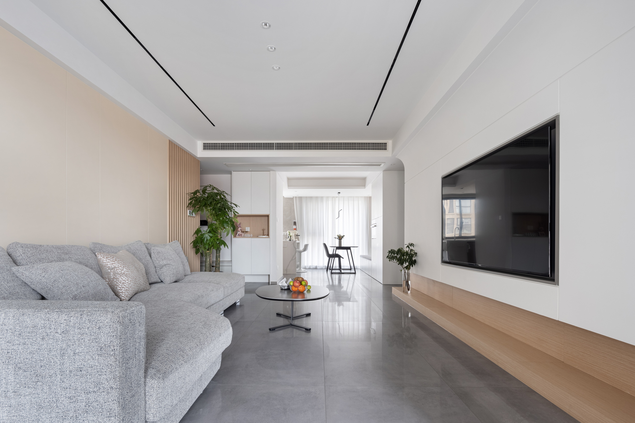 成舍設(shè)計(jì) | 3米超長(zhǎng)吧臺(tái)！7米陽(yáng)臺(tái)里有個(gè)吧臺(tái)有多爽？| 別墅設(shè)計(jì)