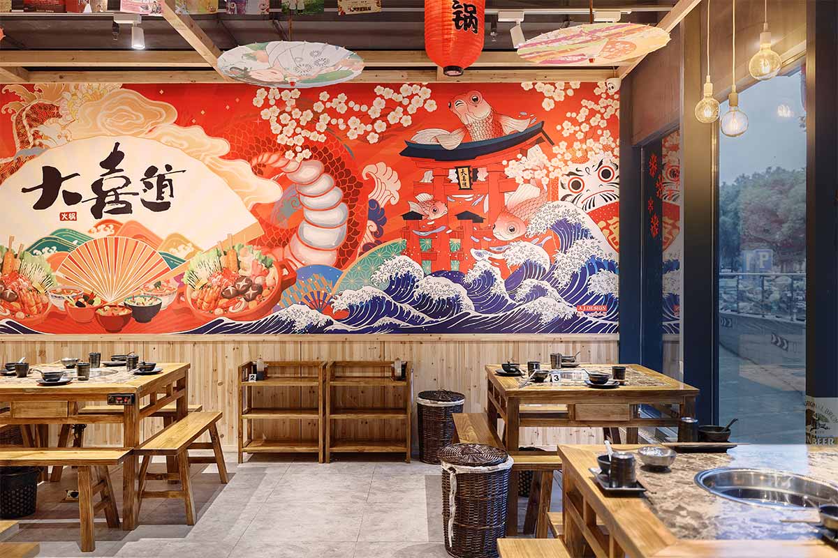 墻繪-常州飯店裝修 墻繪-常州飯店裝修