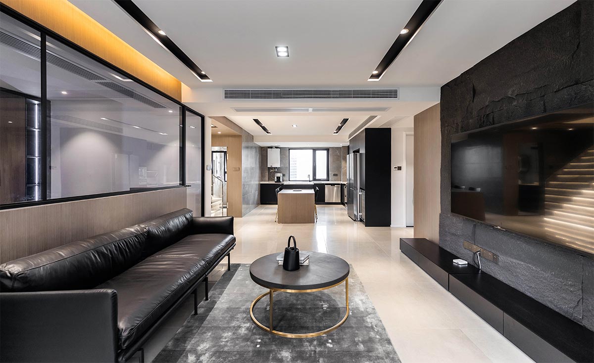 客廳-常州公寓設(shè)計(jì)