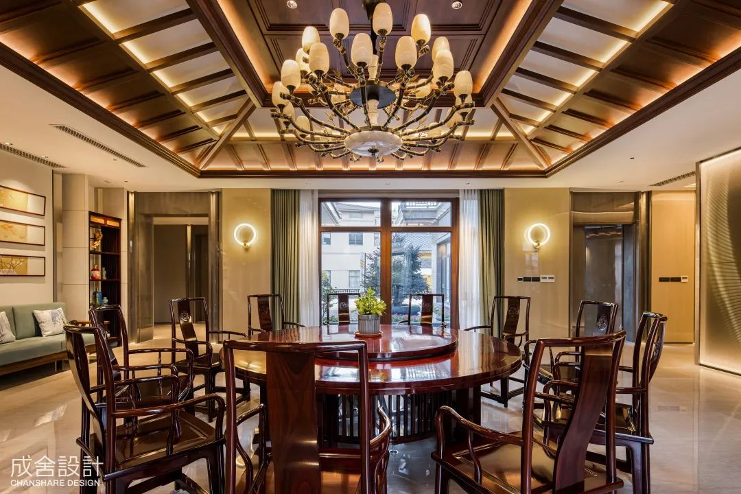 餐廳-常州豪華別墅裝修 餐廳-常州豪華別墅裝修