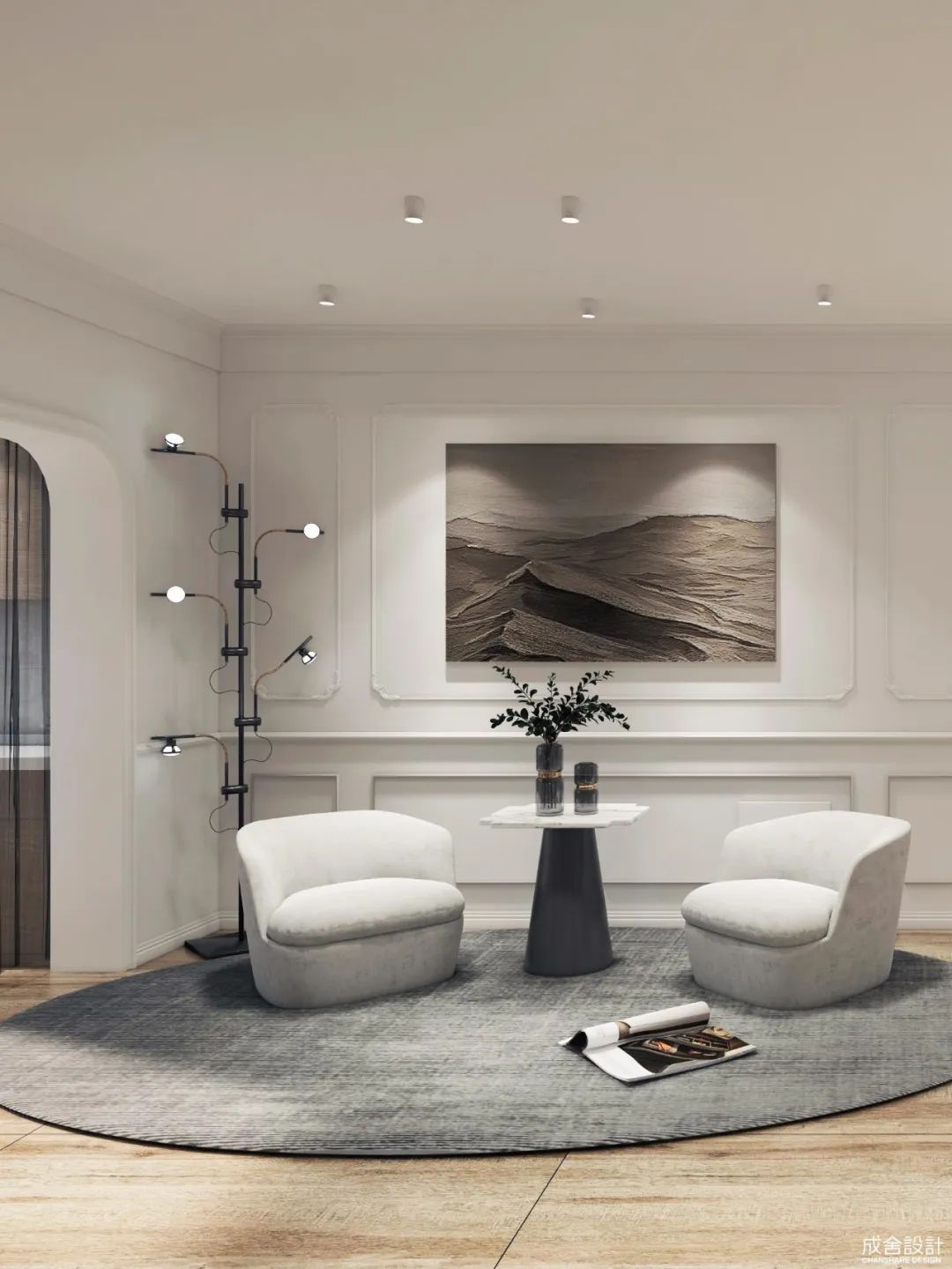 上海私宅設(shè)計(jì)-原木法式風(fēng) 上海私宅設(shè)計(jì)-原木法式風(fēng)