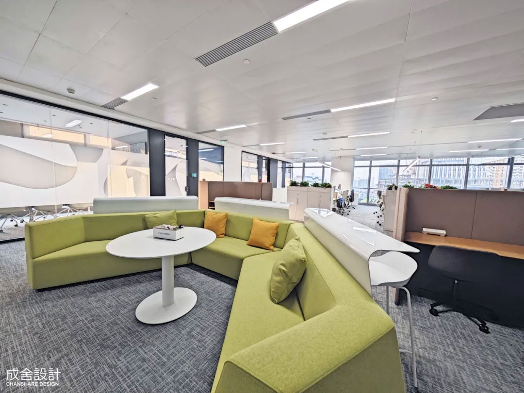 開放式接待空間-常州品牌裝修公司